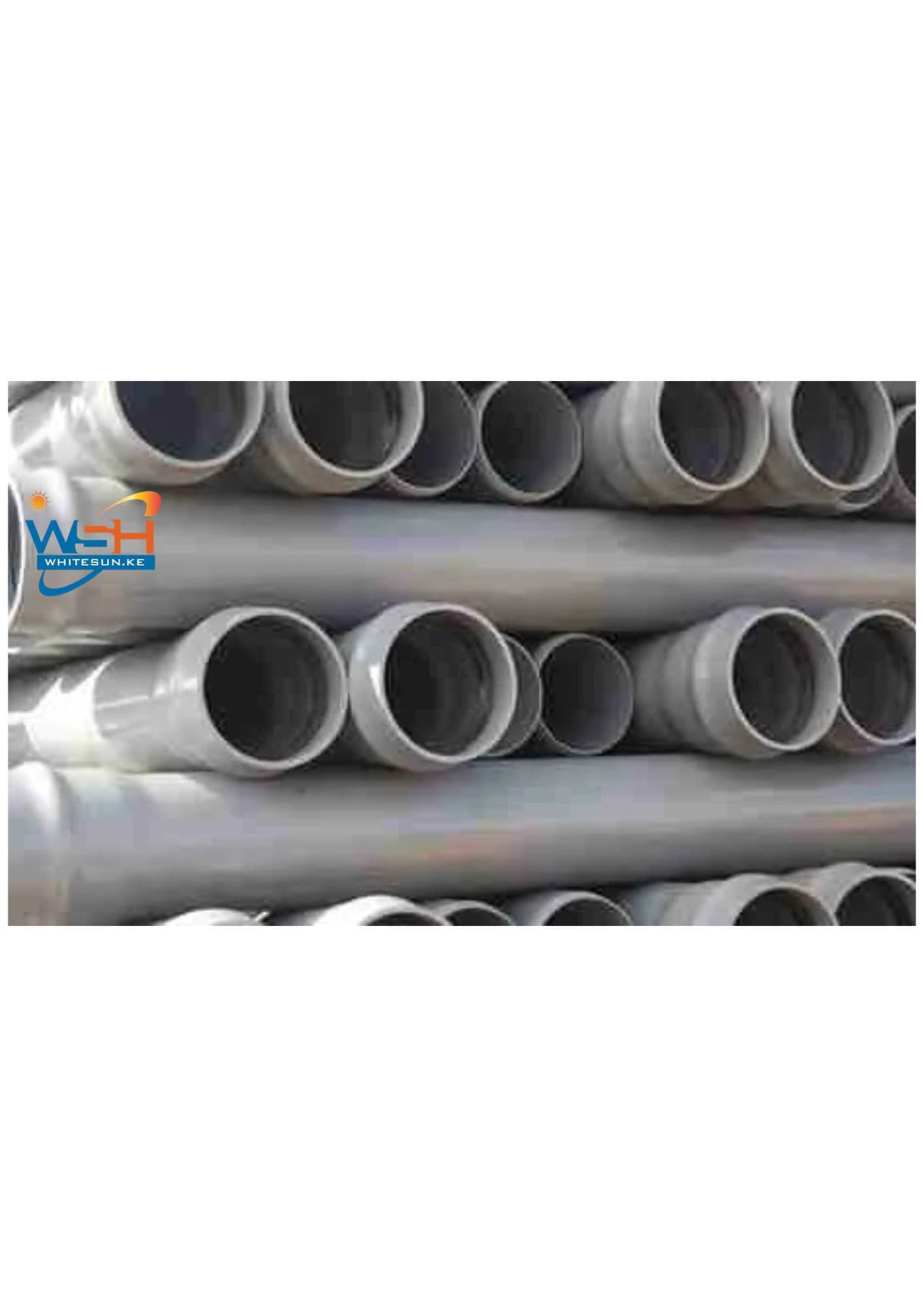 PVC Waste Pipes 8″