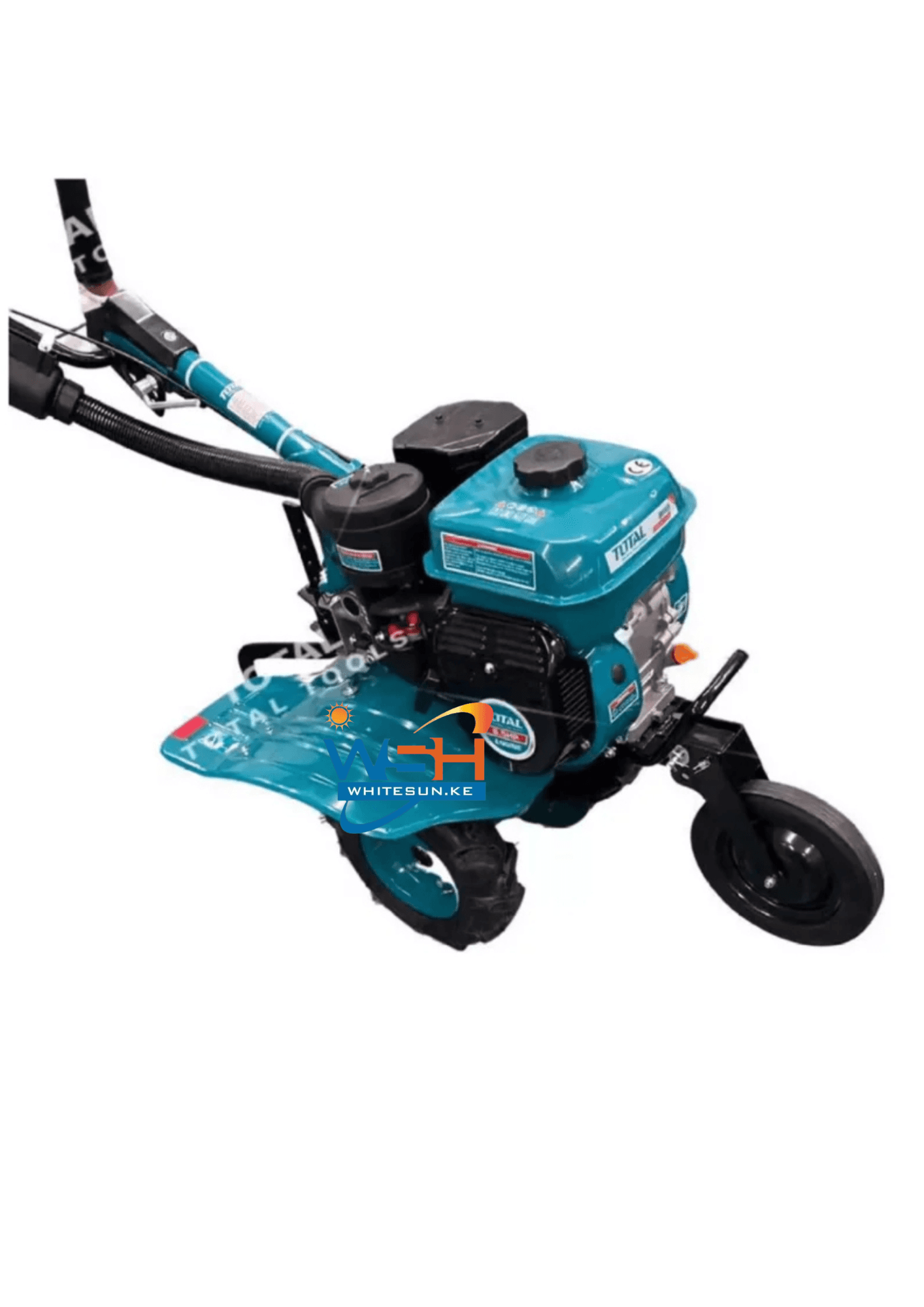 9HP TOTAL Diesel Tiller TDC13501D Walking Tractor (1350 mm Scope, Recoil + Electric Start)