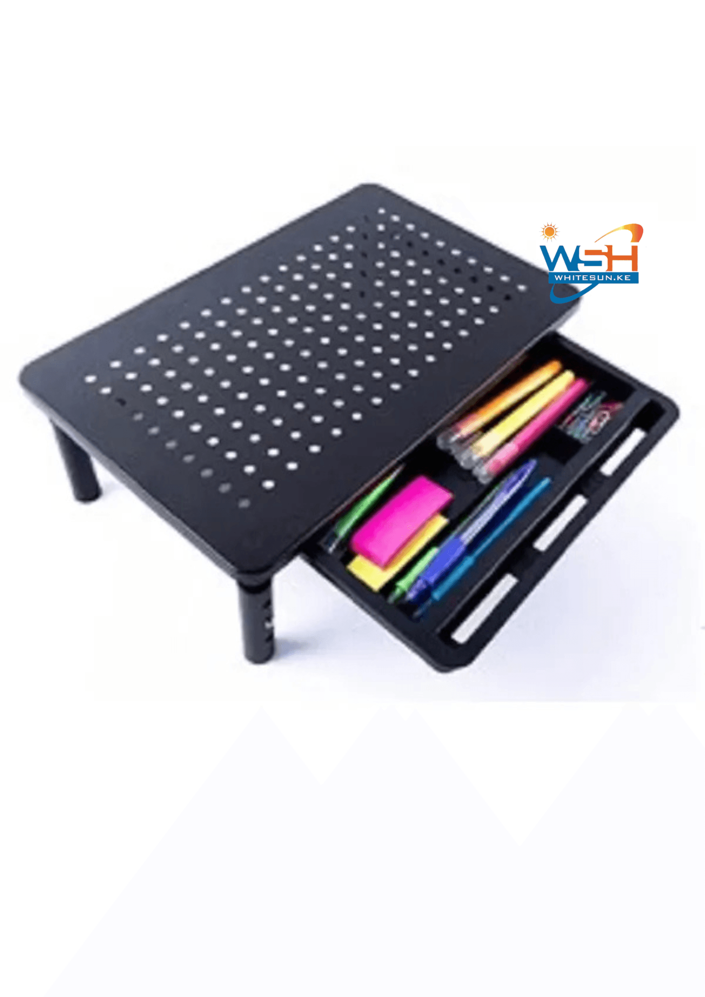 Metal Monitor Riser With Drawer