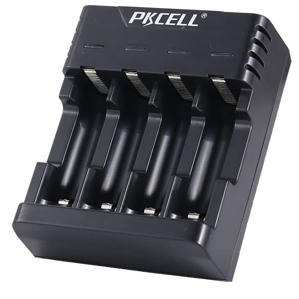 Ni Mh/Ni-Cd Battey Charger,4 Slots, USB Input 5A/2A