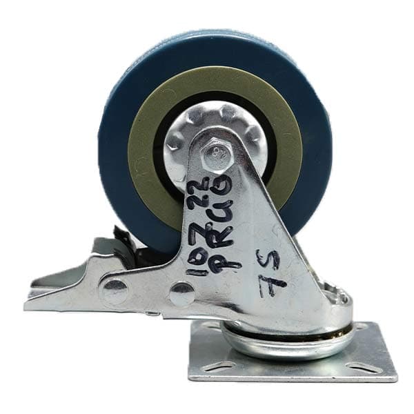 LD Rubber Castor Wheel Swivel W/Brake Thumbnail 2