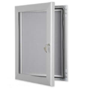 locking-notice-board-27mm-silver-a1