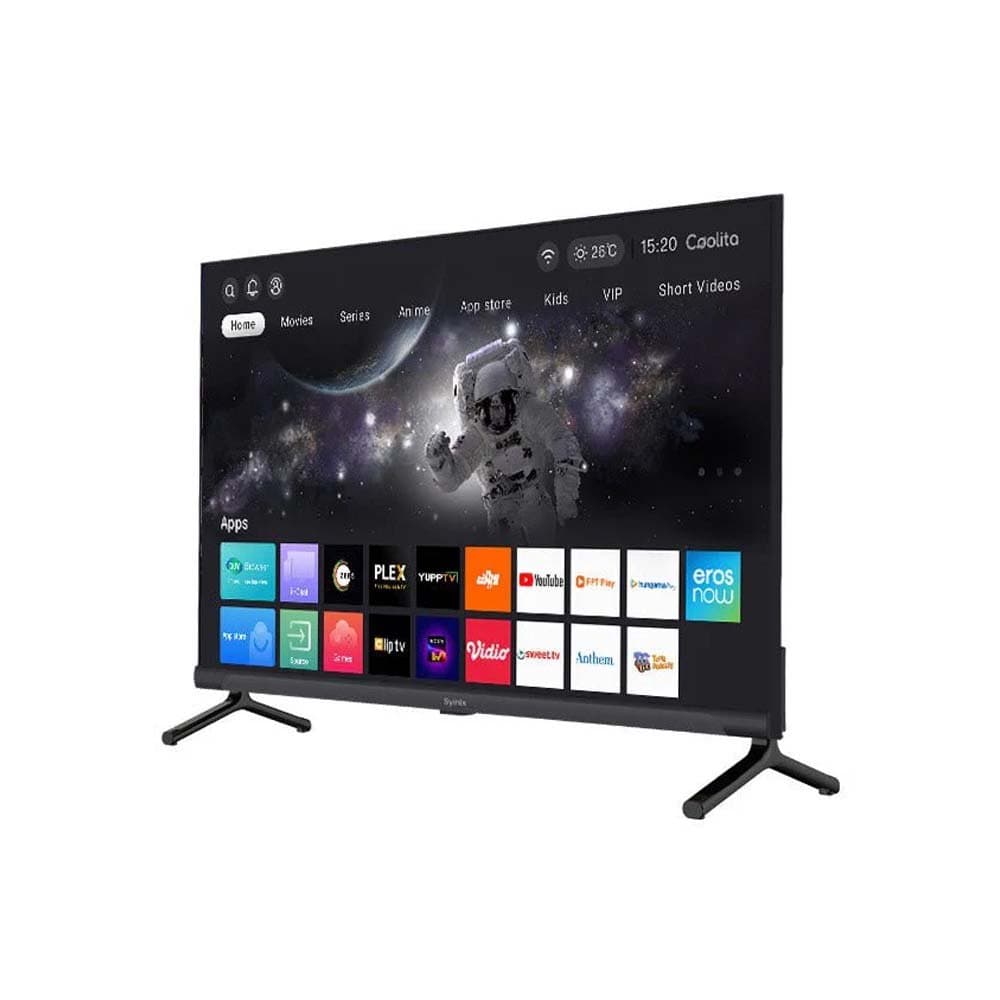 Syinix 32-Inch Full HD Smart TV – LED Backlight, Motion Rate 120, dbx-tv Audio, Smart Streaming & i-Cast Screen Sharing