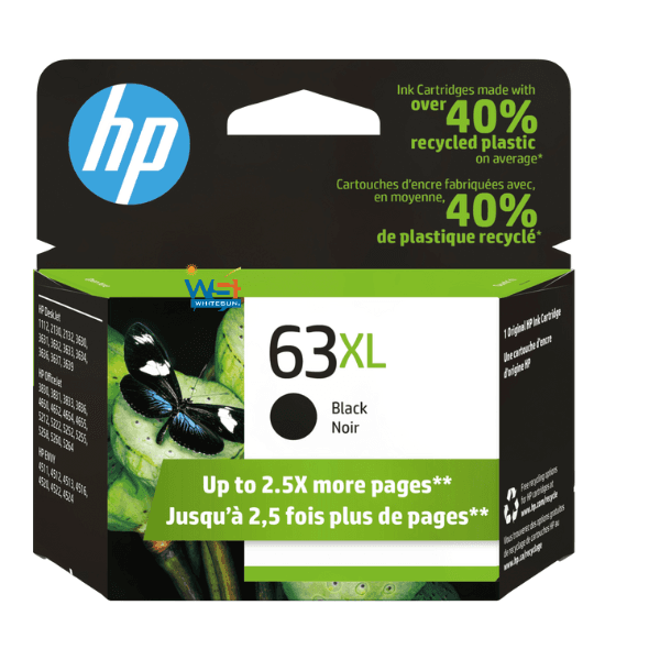 HP 63XL/63 High Yield Black and Standard Tricolor Ink Cartridge Bundle Thumbnail 2