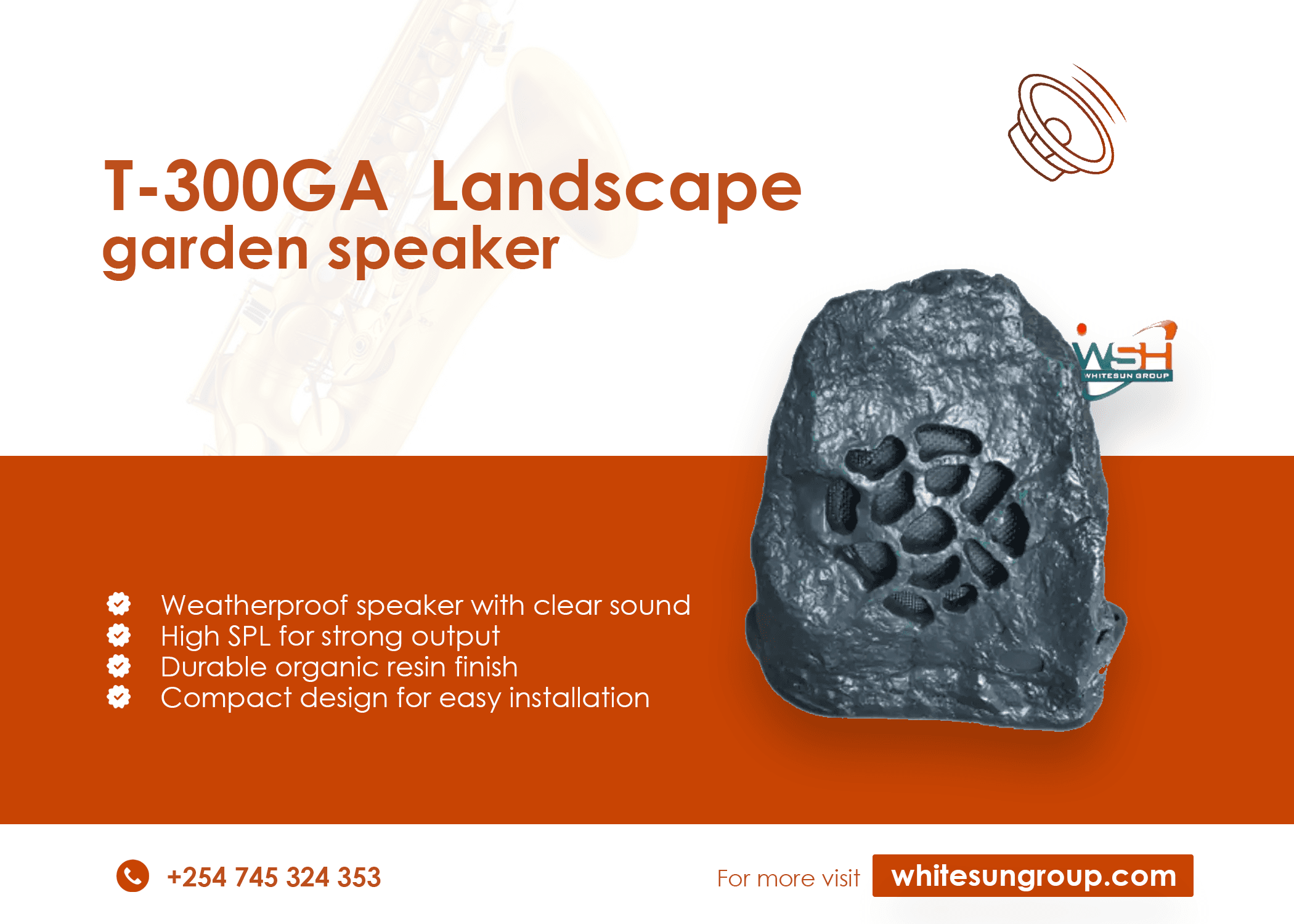 T-300GA Landscape Garden Speaker