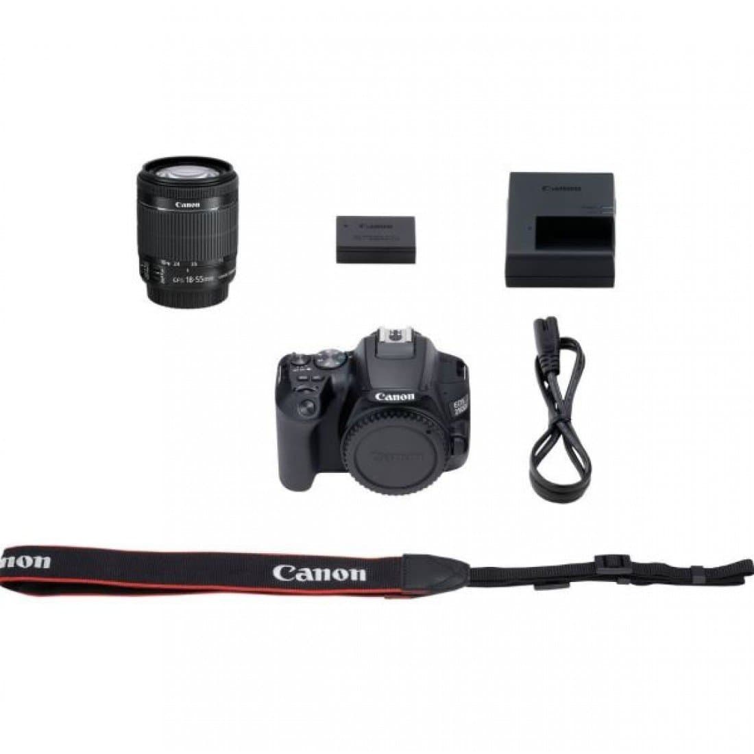 Canon EOS 250D DSLR Camera with EF-S 18-55mm f/3.5-5.6 III Lens Thumbnail 3