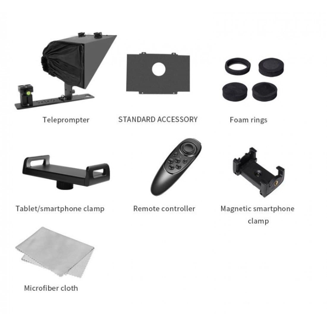 FeelWorld TP13A (13") Portable Teleprompter for Smartphones/Tablets/DSLRs Thumbnail 5