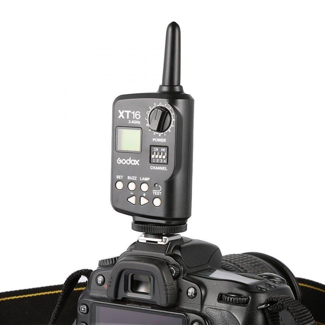 Godox XT-16 Wireless Power-Control Flash Trigger 2.4G (Transmitter) Thumbnail 2