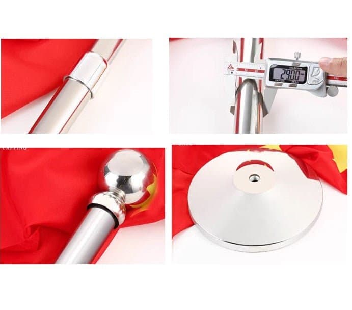 Telescopic office flag poles Thumbnail 2