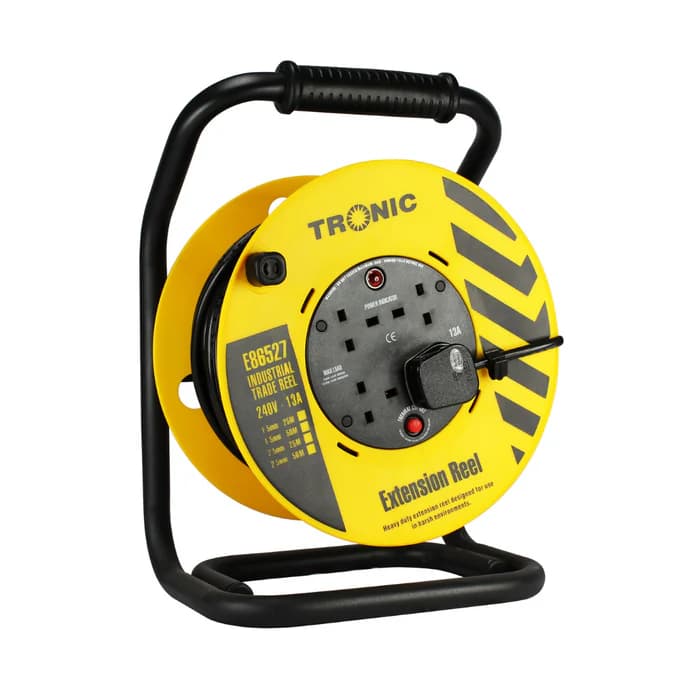 Tronic Extension Reel 25 Metre With 2.5mm 3 Core Cable