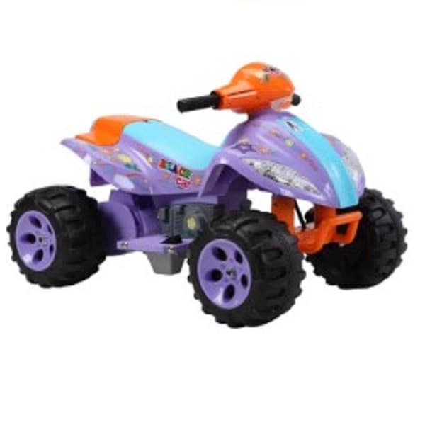 Children Ride On Toy Electric Atv Motorcycle, Purple